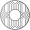 Ekena Millwork Empire Architectural Grade PVC Pierced Ceiling Medallion, Antiqued Copper, 16"OD x 5 7/8"ID x 1/2"P CMPP16EPACO - alternate 4